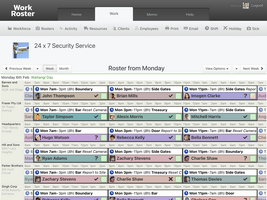 WorkRoster screenshot