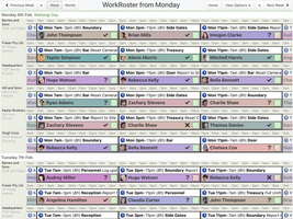 WorkRoster screenshot