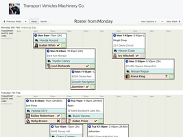 WorkRoster screenshot