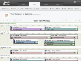 WorkRoster screenshot