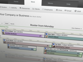 WorkRoster screenshot