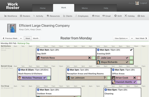 WorkRoster screenshot