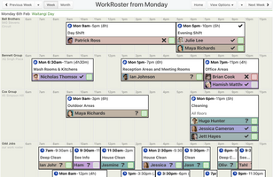 WorkRoster screenshot