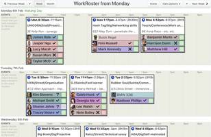 WorkRoster screenshot