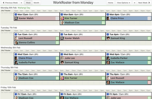 WorkRoster screenshot