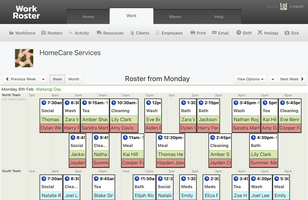 WorkRoster screenshot
