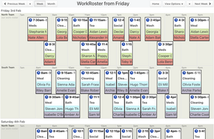 WorkRoster screenshot