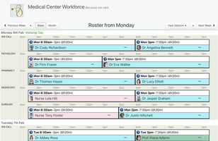 WorkRoster screenshot