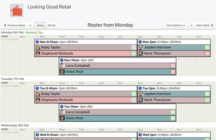 WorkRoster screenshot