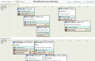 WorkRoster screenshot