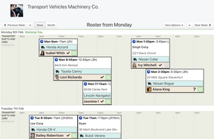 WorkRoster screenshot