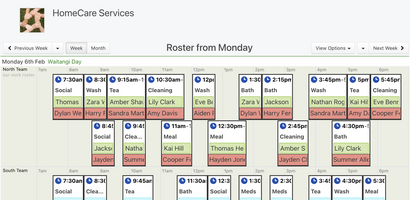 WorkRoster screenshot