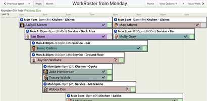 WorkRoster screenshot