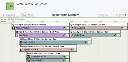 WorkRoster screenshot
