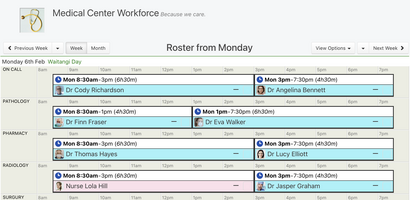 WorkRoster screenshot