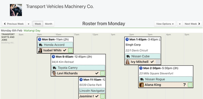 WorkRoster screenshot