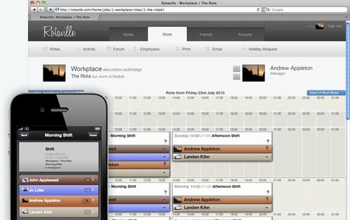 Staff Roster Software